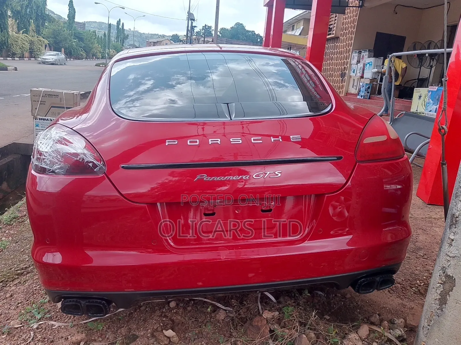 Porsche Panamera 2013 Red