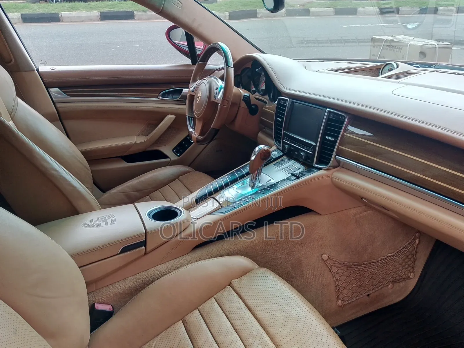 Porsche Panamera 2013 Red