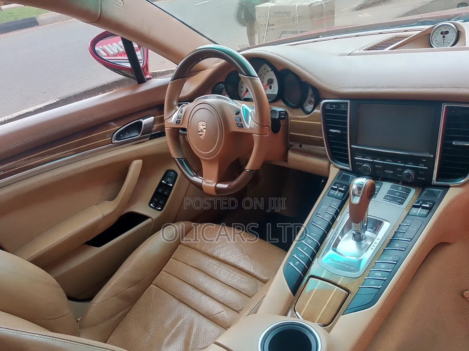Porsche Panamera 2013 Red