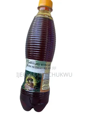 Original Nigerian Raw Honey - Pure Bee Farm Honey 50cl