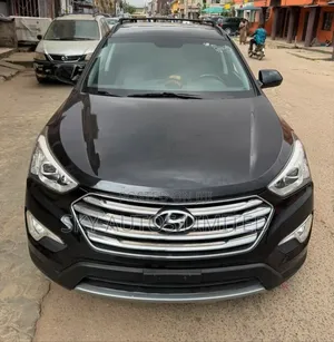 Hyundai Santa Fe GLS 4dr SUV AWD (3.3L 6cyl 6A) 2014 Black