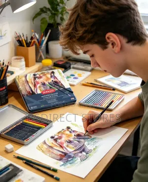 Derwent Watercolour Artists Pencils, Painting Drawing 24