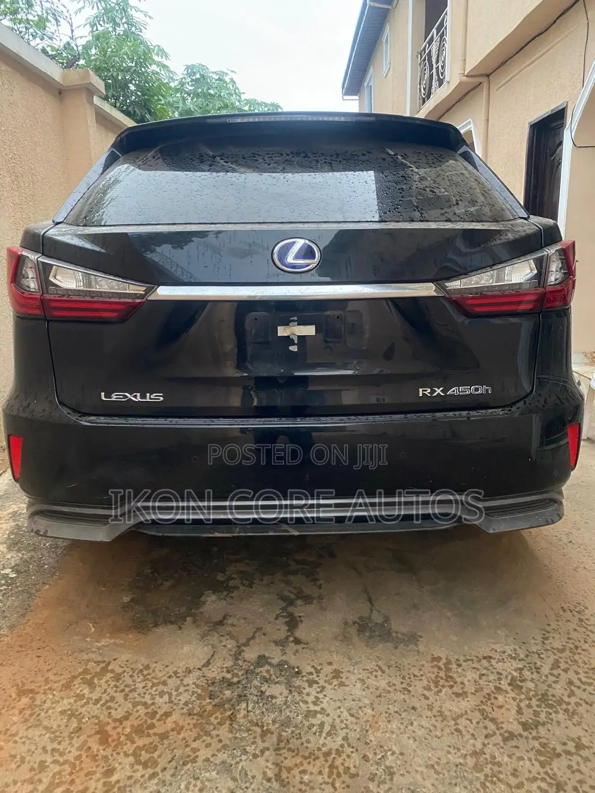 Lexus RX 450H AWD 2016 Black