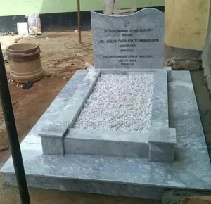 Grave With Black Marble