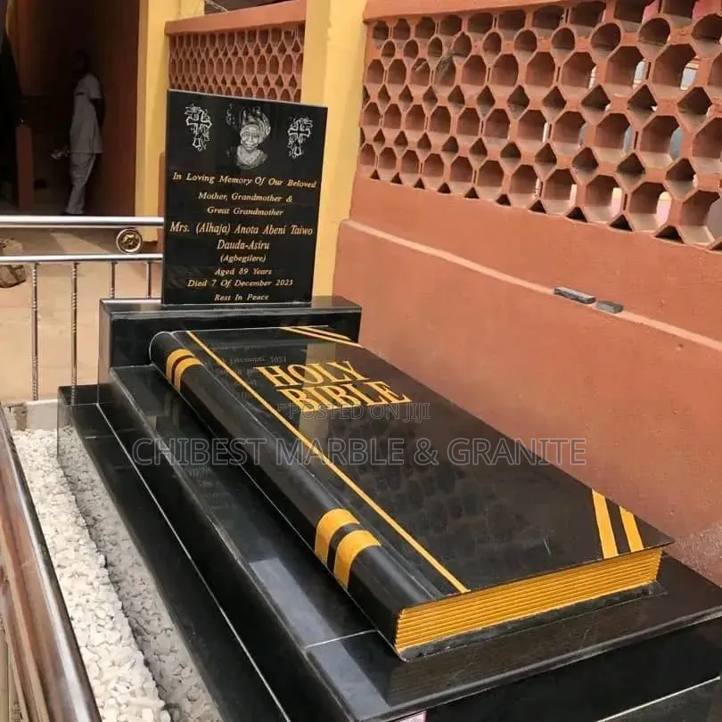 Marble Grave With Engraved