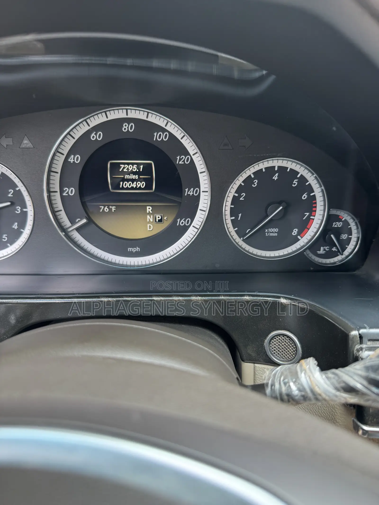 Mercedes-Benz E-Class 2012 Black
