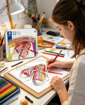 STAEDTLER Wood-Free Coloured Pencils Assorted Colours Tin 72