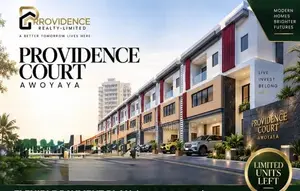 4bdrm Duplex in Providence Court, Awoyaya for sale