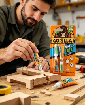 Gorilla Super Glue Ceramics Leather Metal Rubber Plastics Stone & Wood