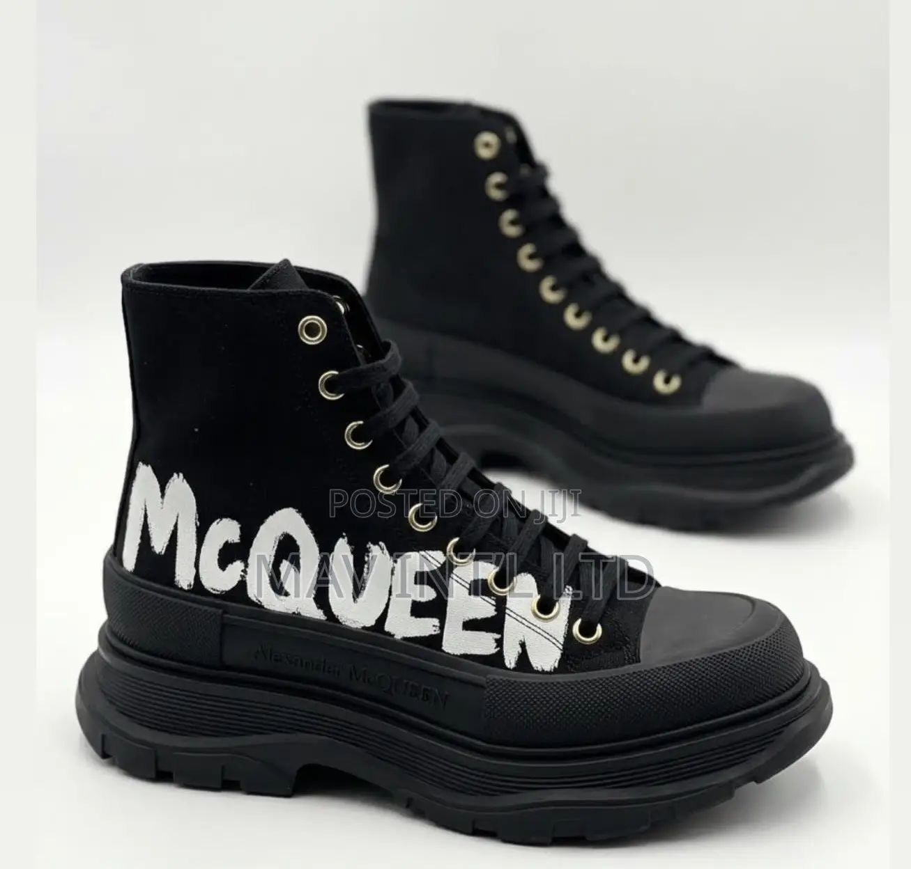 Alexander McQueen Tread Slick High-Top Sneaker