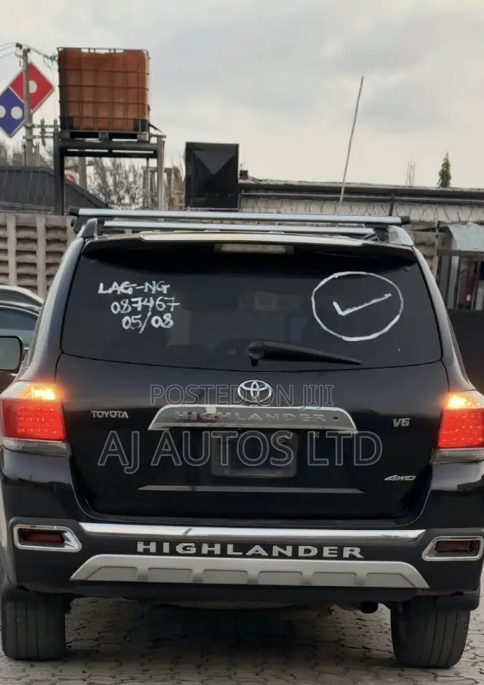 Toyota Highlander Limited 2009 Black