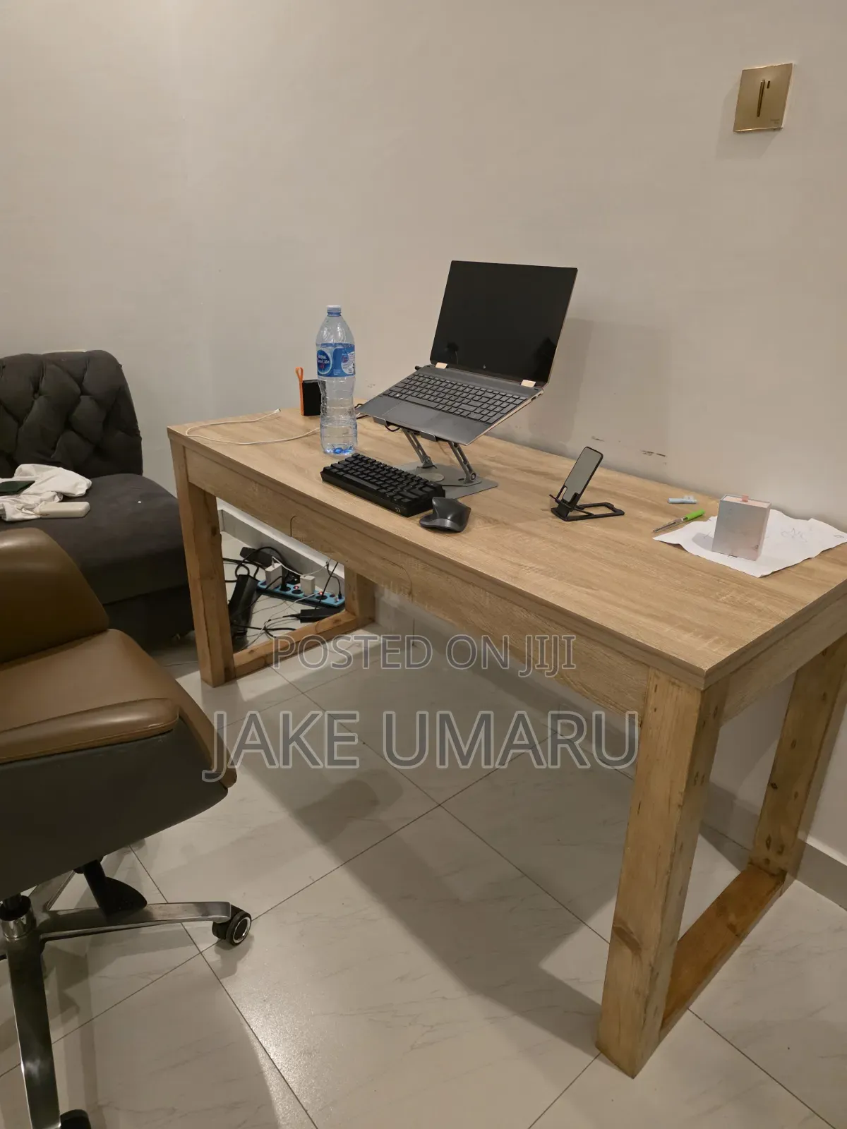 Oak Office Table 1.6m