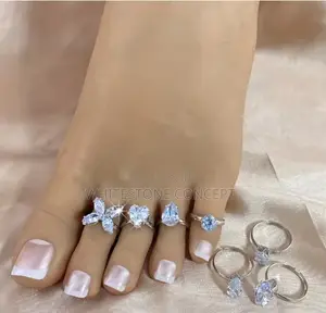 Summer Adjustable Foot Ring Sets,