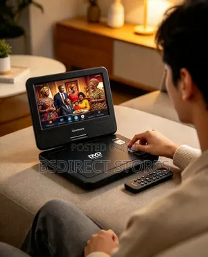 Goodmans 7" LCD Widescreen Mountable Portable DVD Player