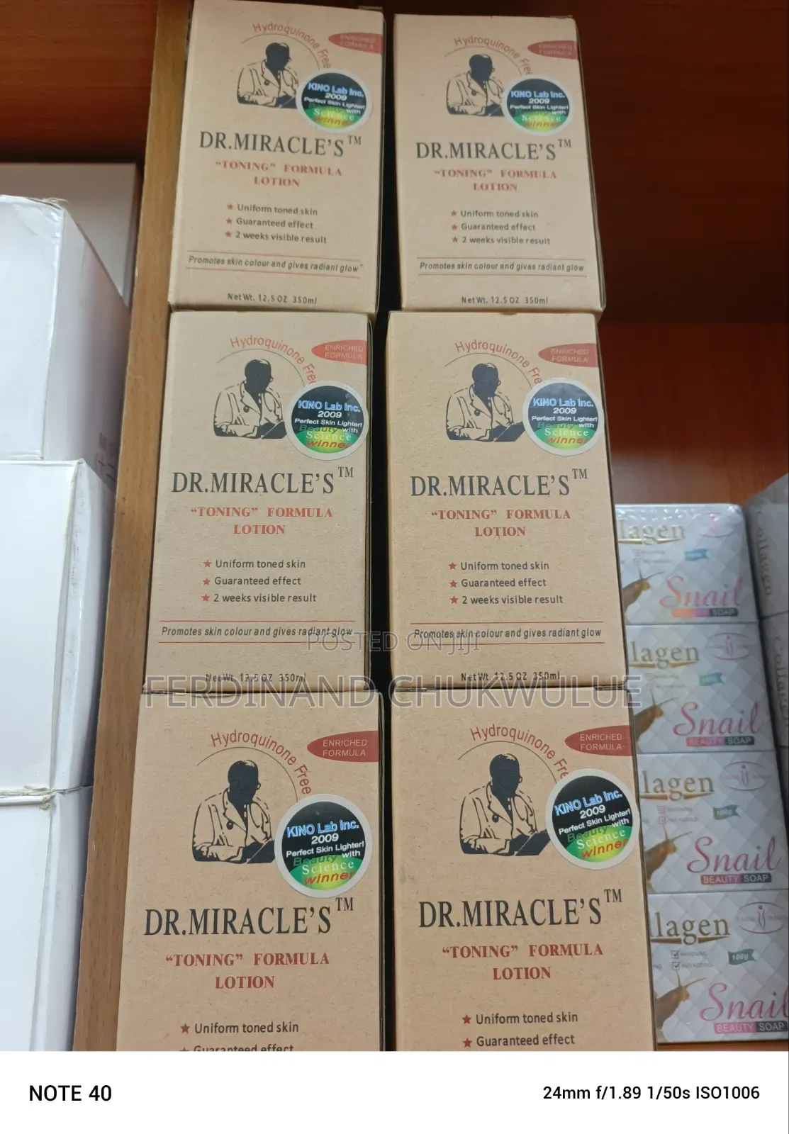 dr.miracle's Toning Formula Lotion 350ml