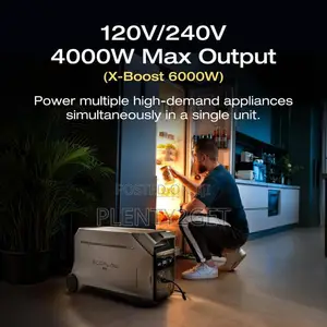 ECOFLOW DELTA Pro 3 Portable Power Station, 4096Wh LFP Battery, 4000W