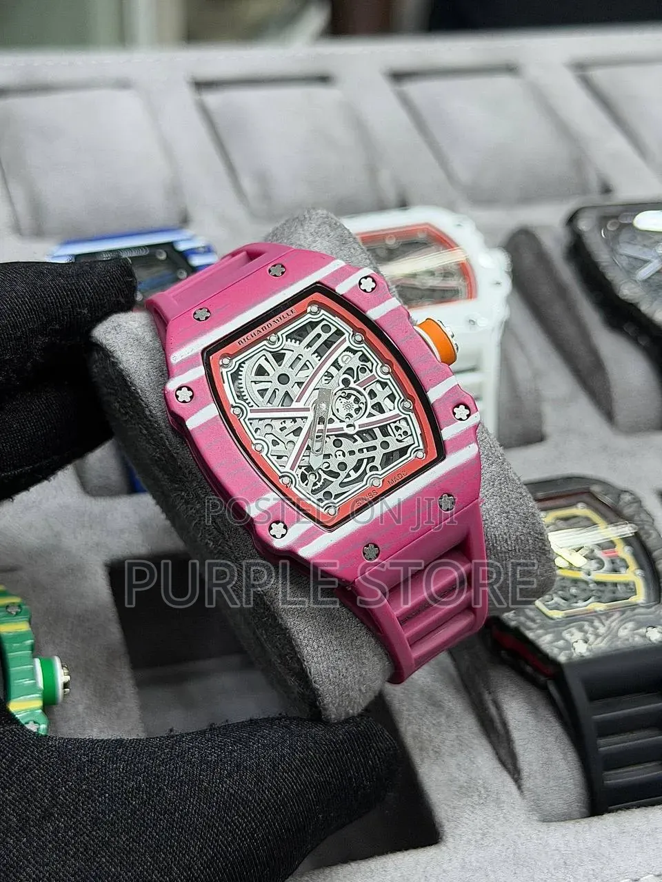 Richard Mille Rubbr Strap Watches
