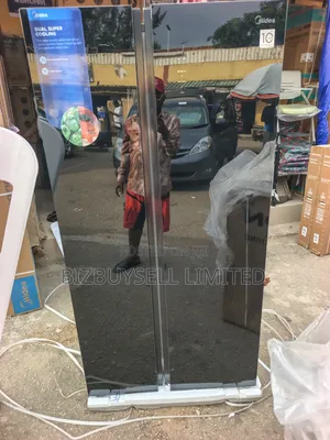 Side by Side Inverter Midea Refrigerator Set, 500L.
