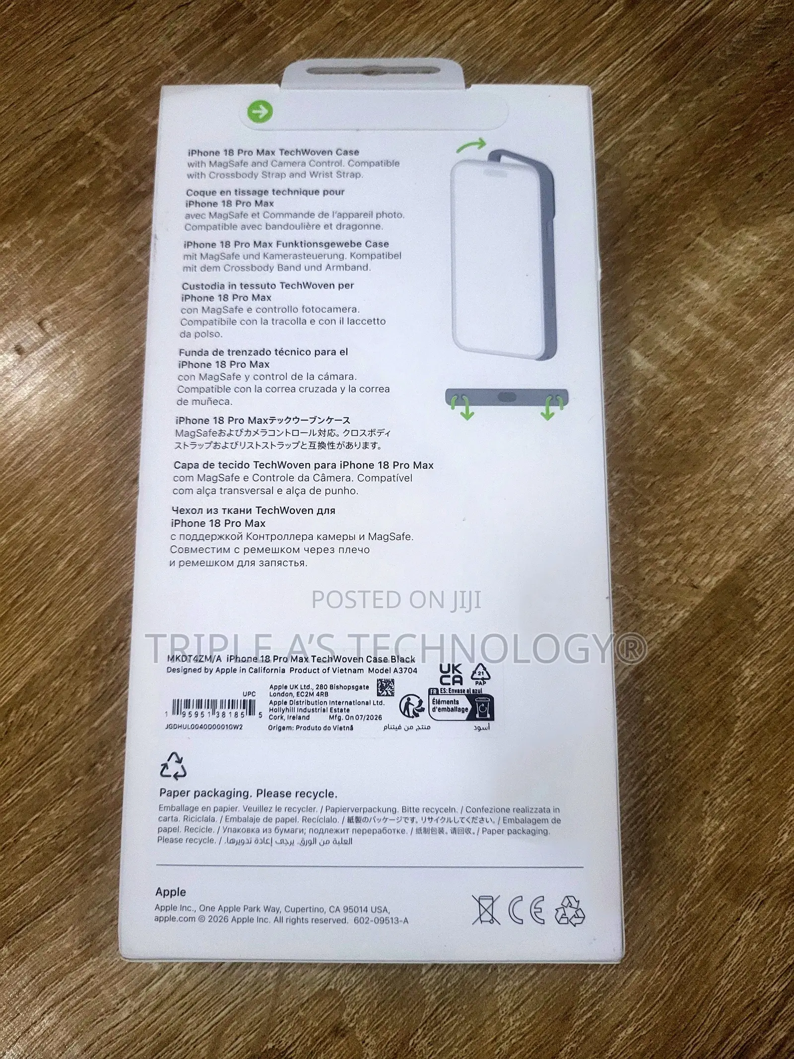 Apple iPhone 18 Pro Max TechWoven Case With MagSafe