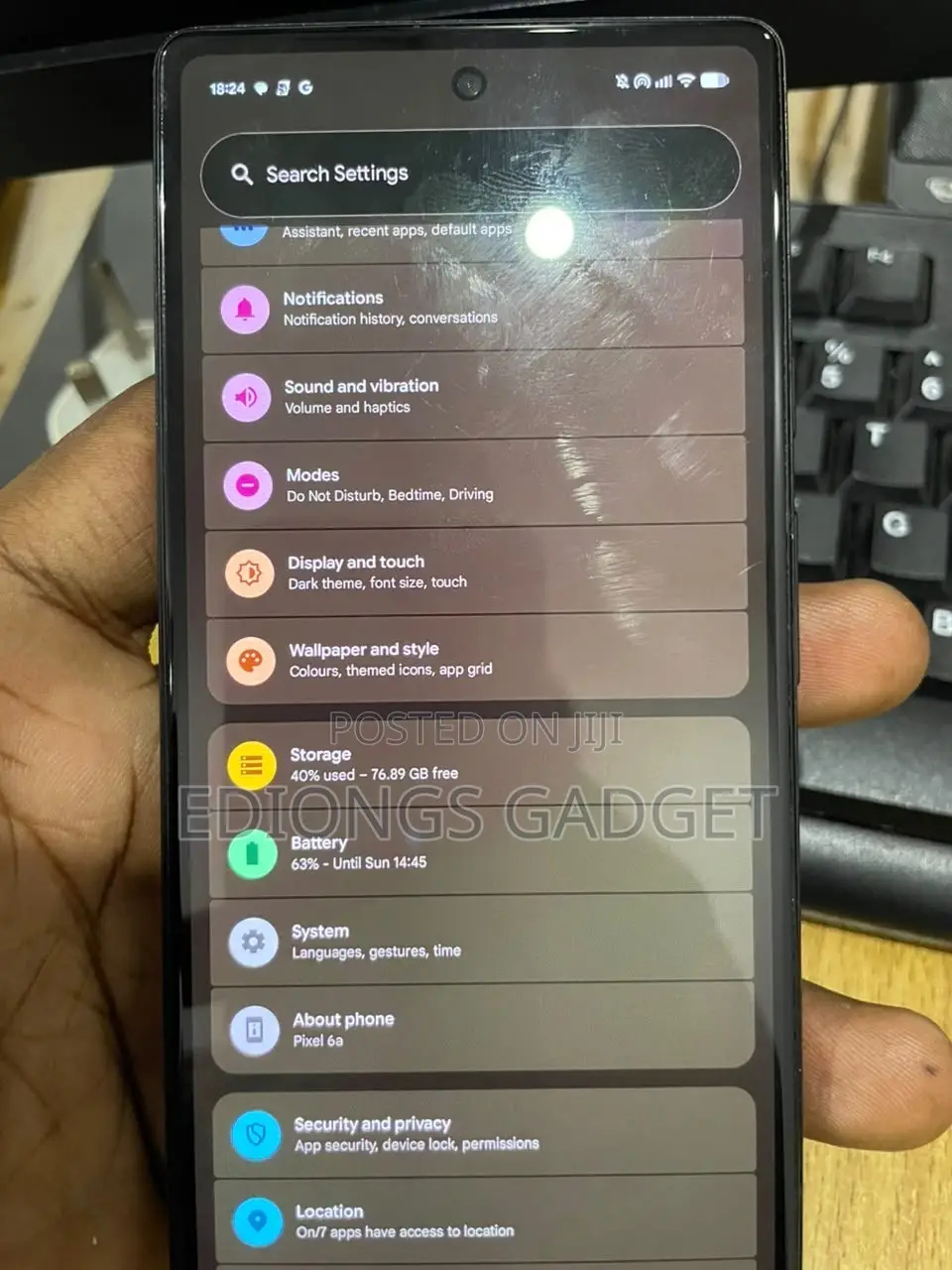 Google Pixel 6a 128 GB Gray