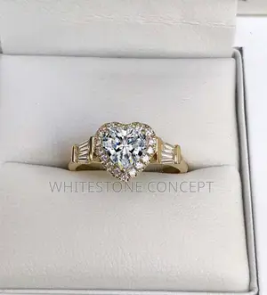Elegant Gold Plated Wedding/Engagement Ring