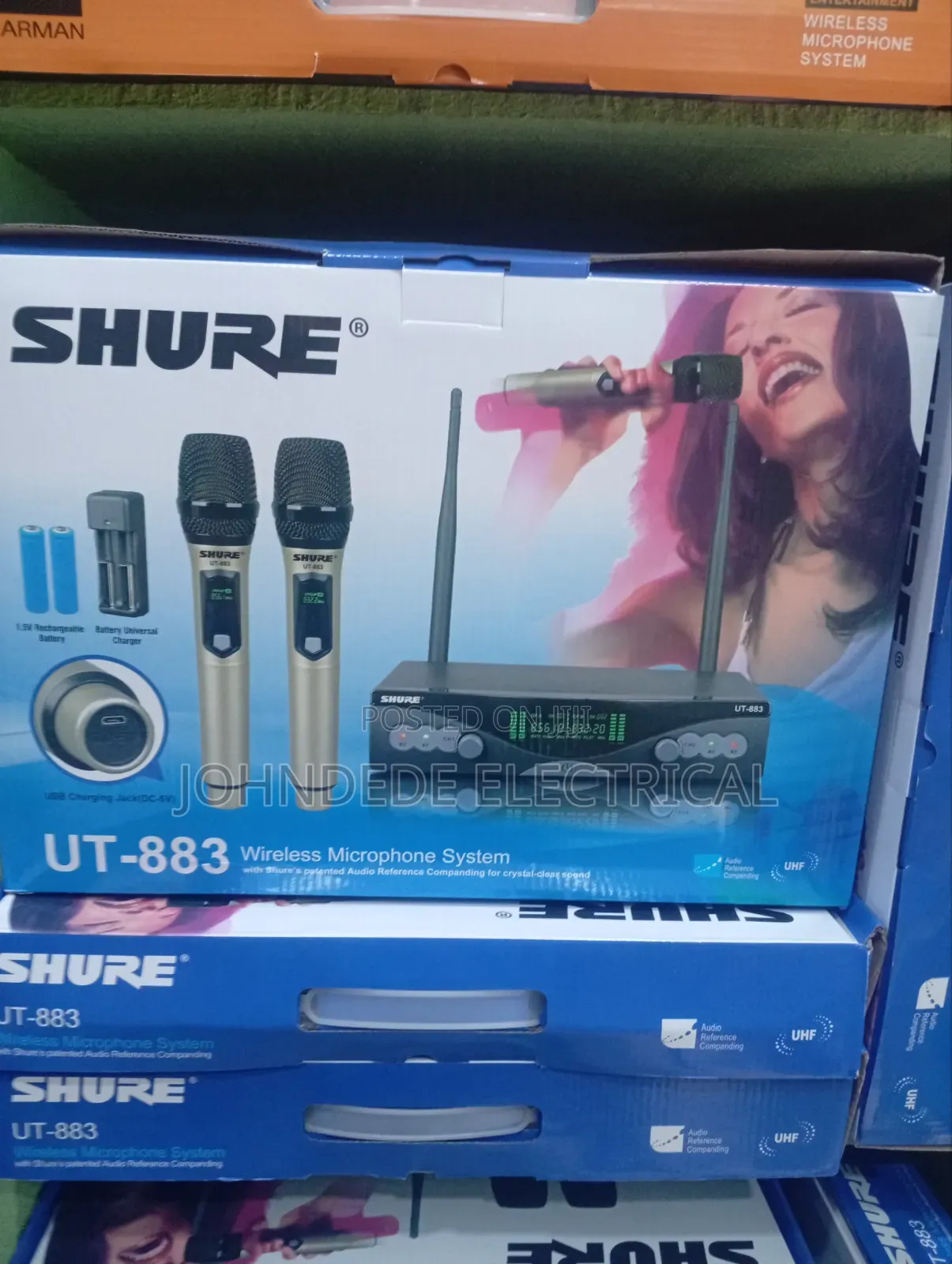 Ut 883 Wireless Microphone Machine