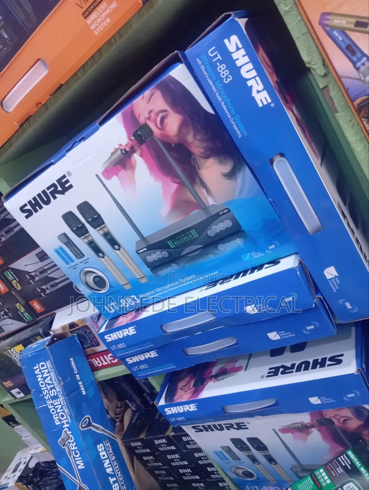 Ut 883 Wireless Microphone Machine