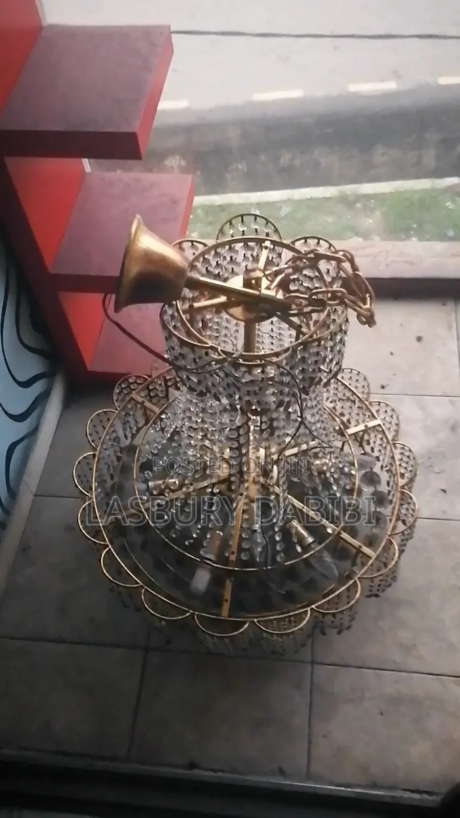 Big Crystal Chandelier