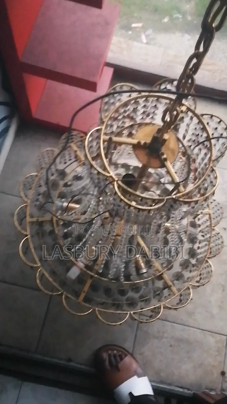 Big Crystal Chandelier