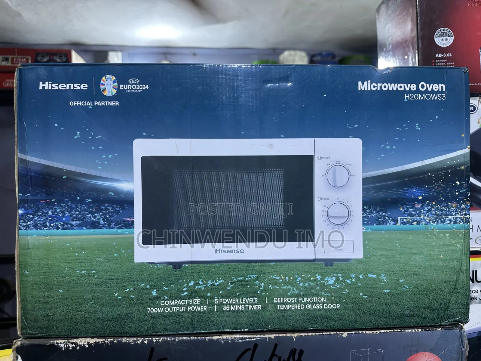 Hisense 700W 20L Compact Microwave Oven