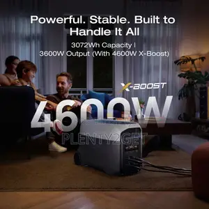 ECOFLOW DELTA 3 ULTRA Portable Power Station, 3600W Output Home Power