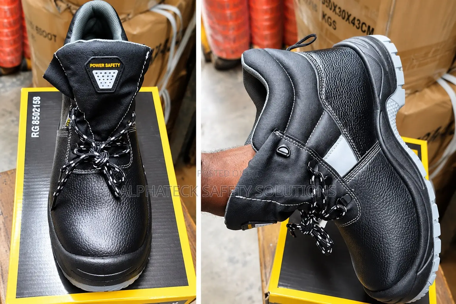Power Safety Industrial Work Boots