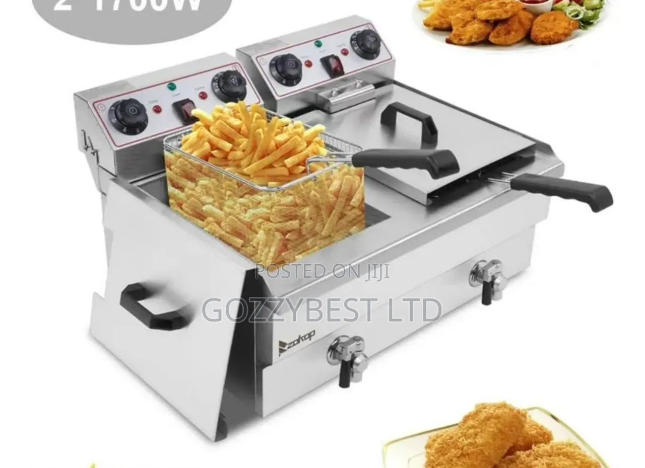 Double Pan Deep Fryers