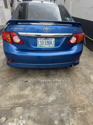 Toyota Corolla S 4dr Sedan (1.8L 4cyl 4A) 2010 Blue