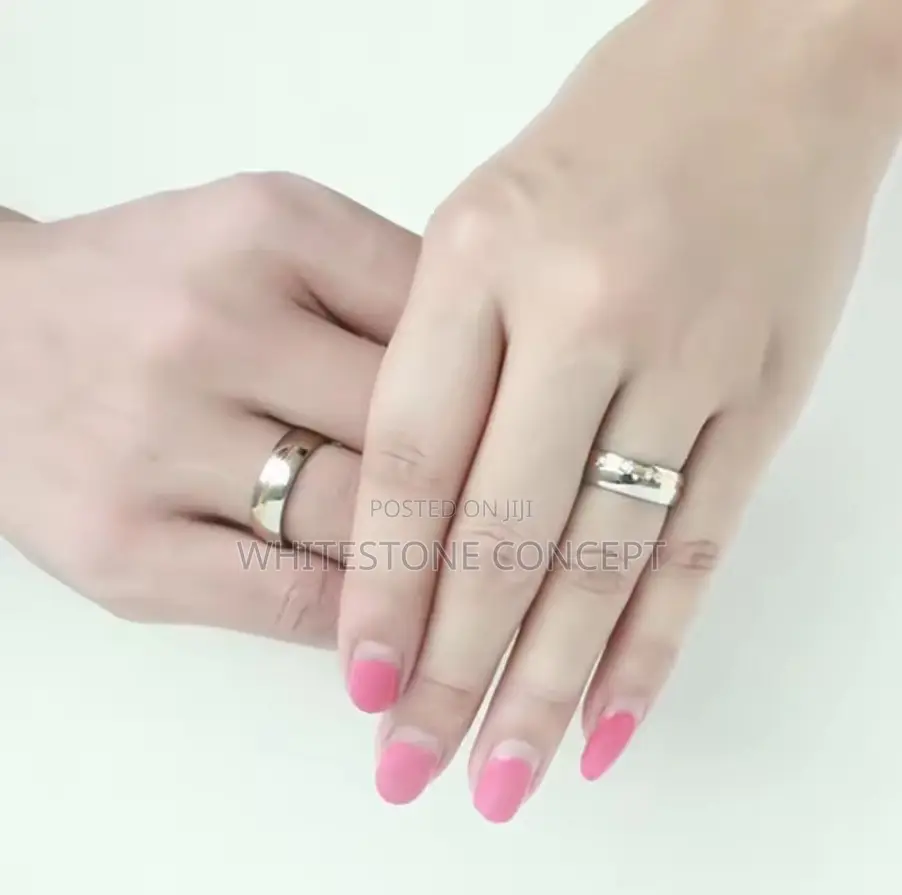 Vnox Stainless Steel Wedding Ring
