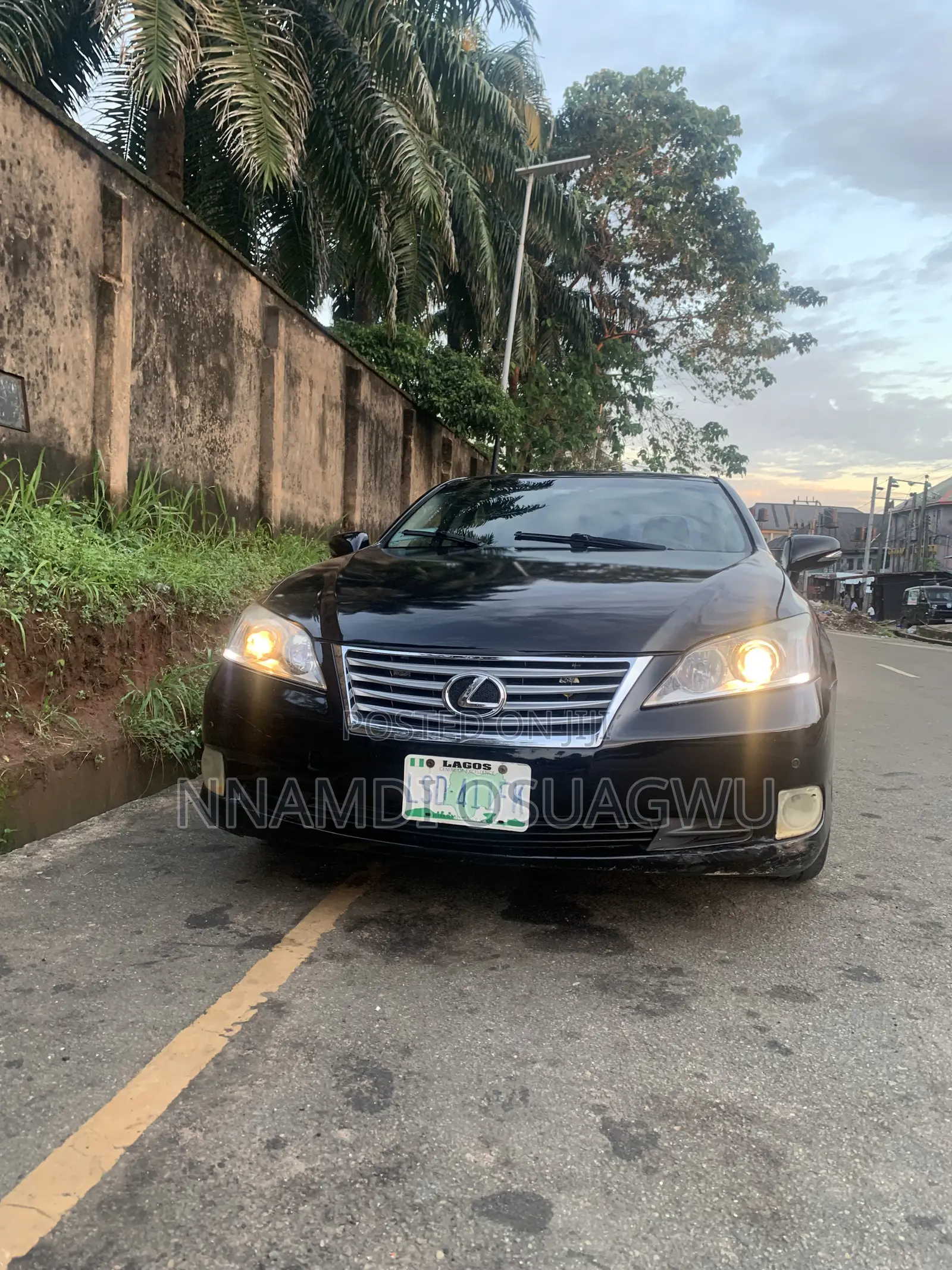Lexus ES 350 2011 Black