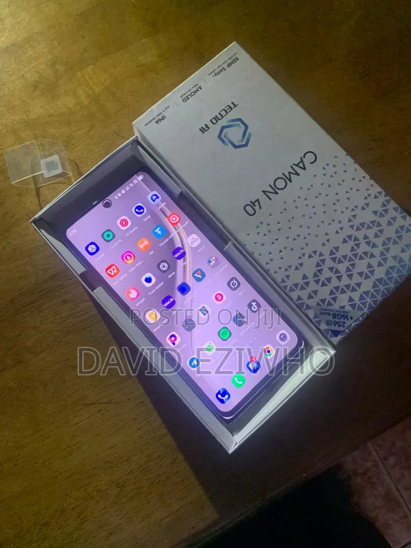 Tecno Camon 40 256 GB Black