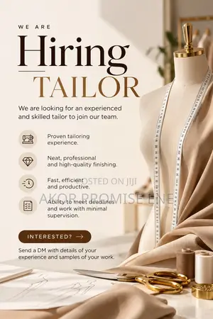 Tailor Needed