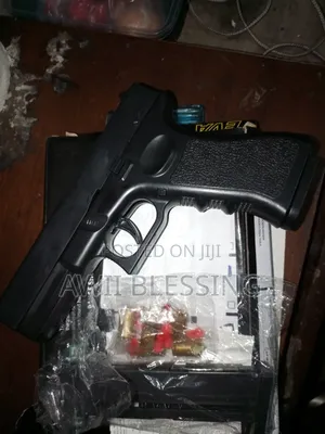 Fairly Used Toy Gun for Training and Content
