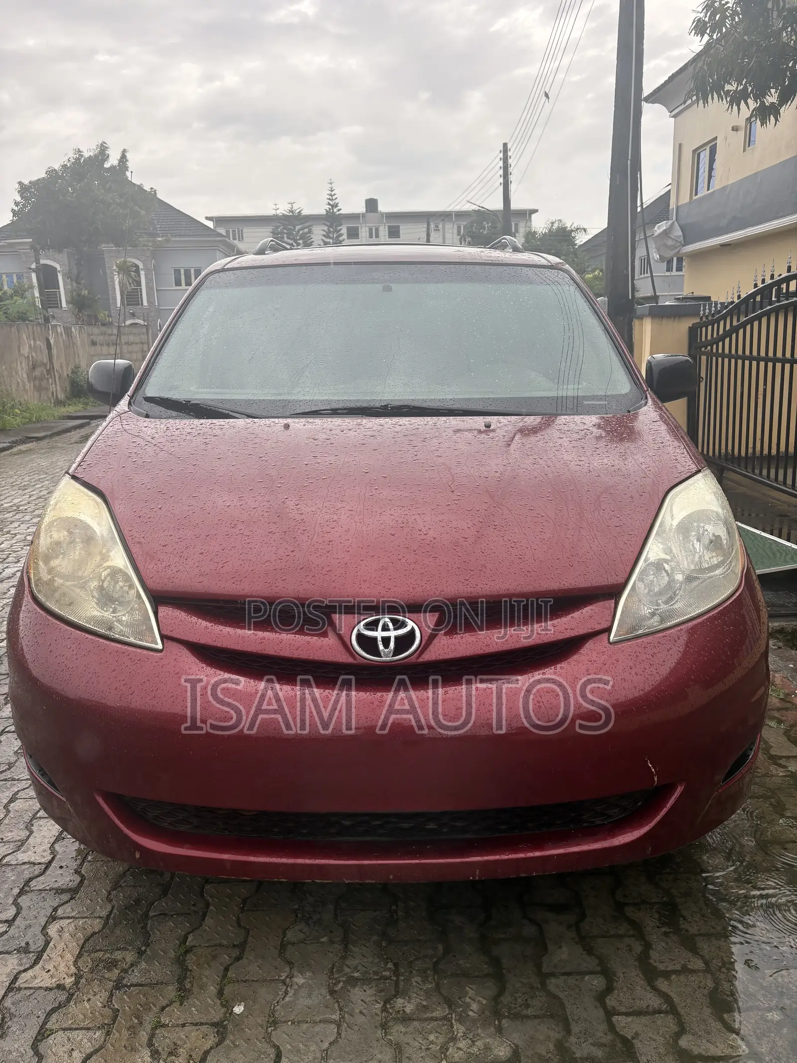Toyota Sienna 2007 Burgundy