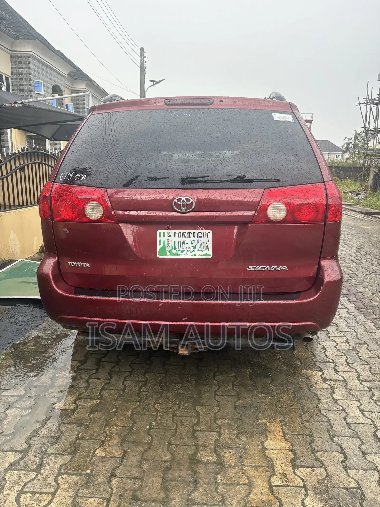 Toyota Sienna 2007 Burgundy