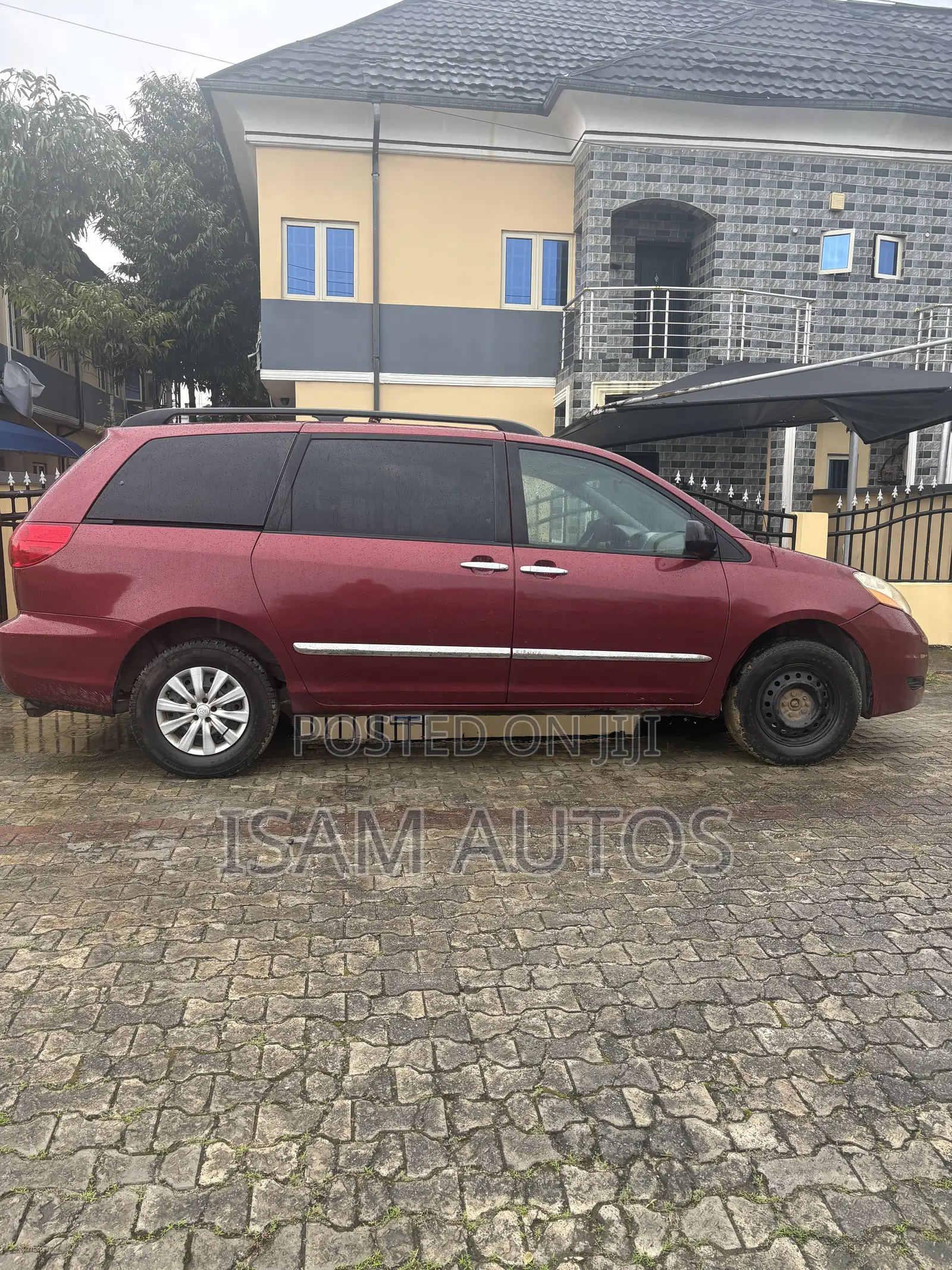 Toyota Sienna 2007 Burgundy