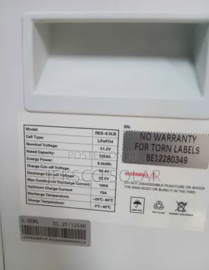 6.5kw Hyperpower Lithium Battery, 48v
