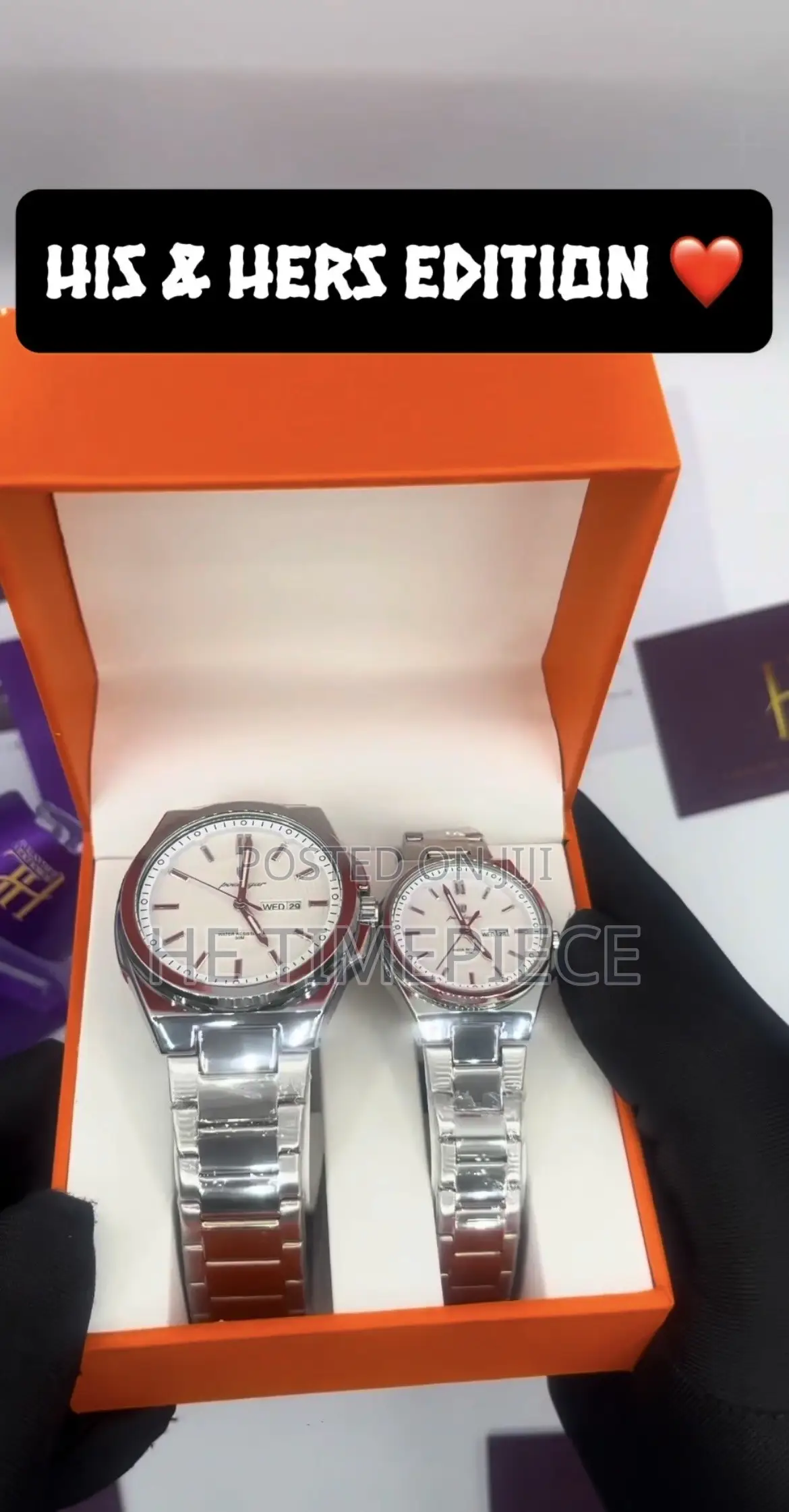 Poedagar Watch for HIS & HER