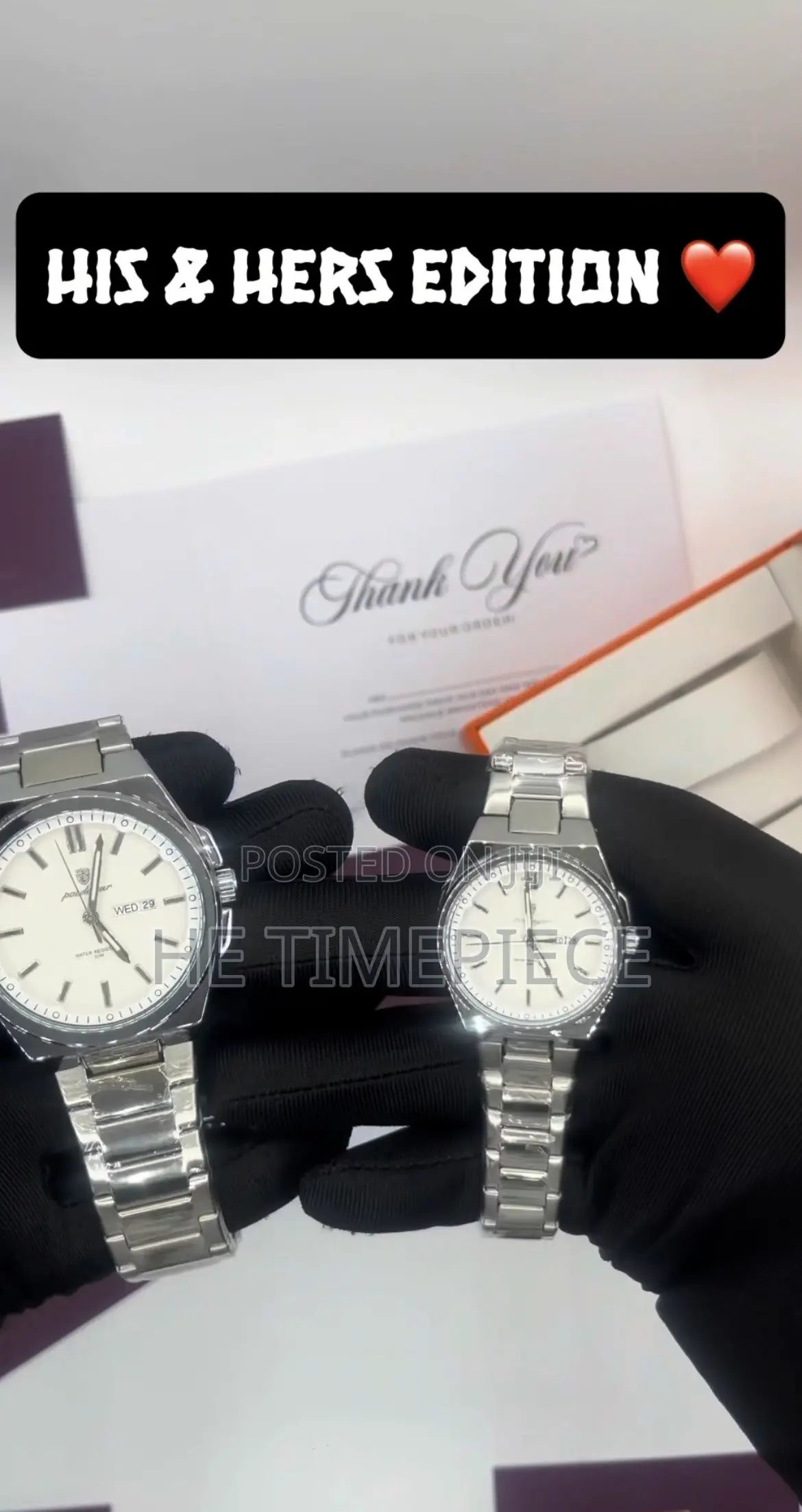 Poedagar Watch for HIS & HER