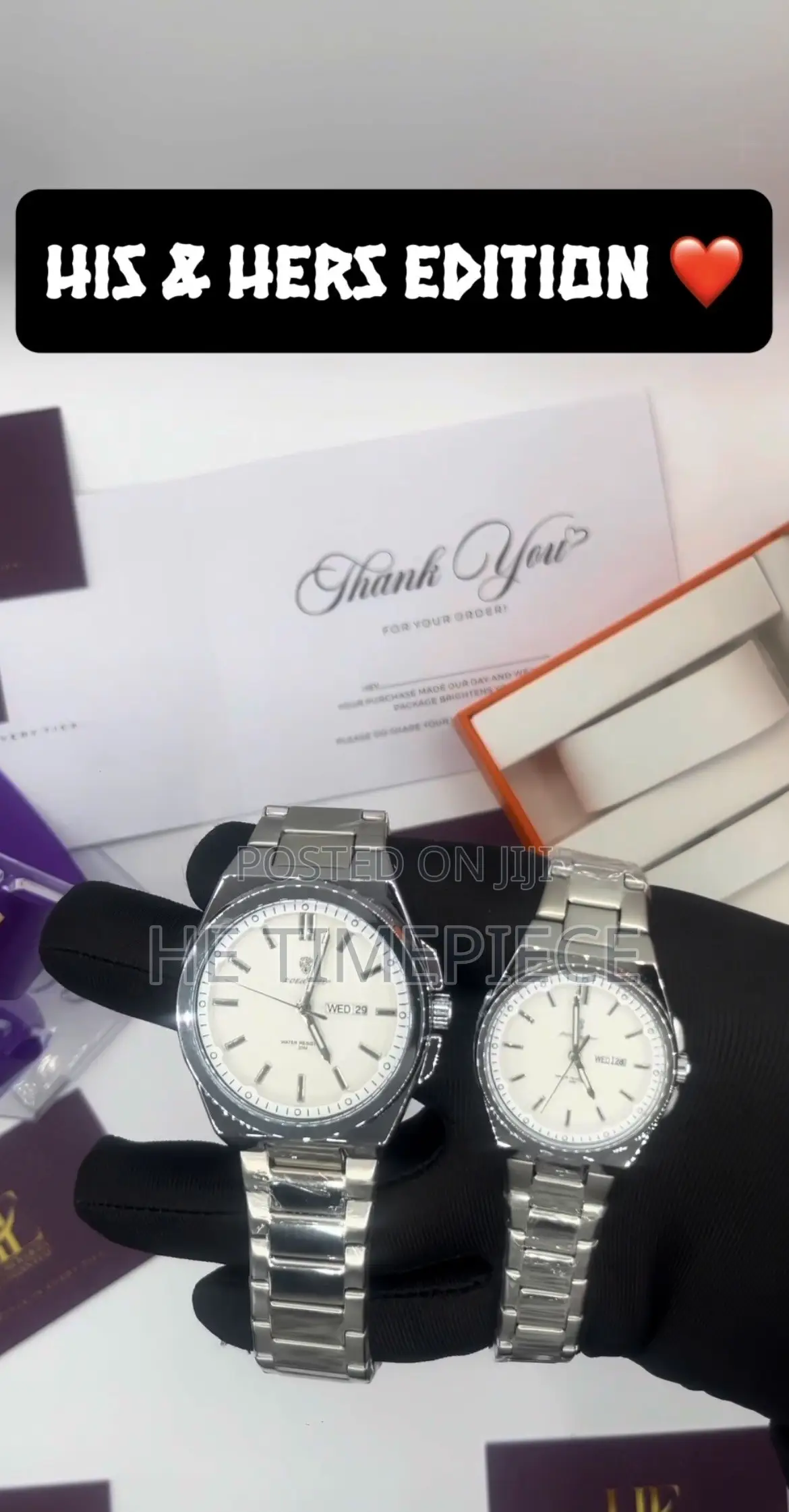 Poedagar Watch for HIS & HER