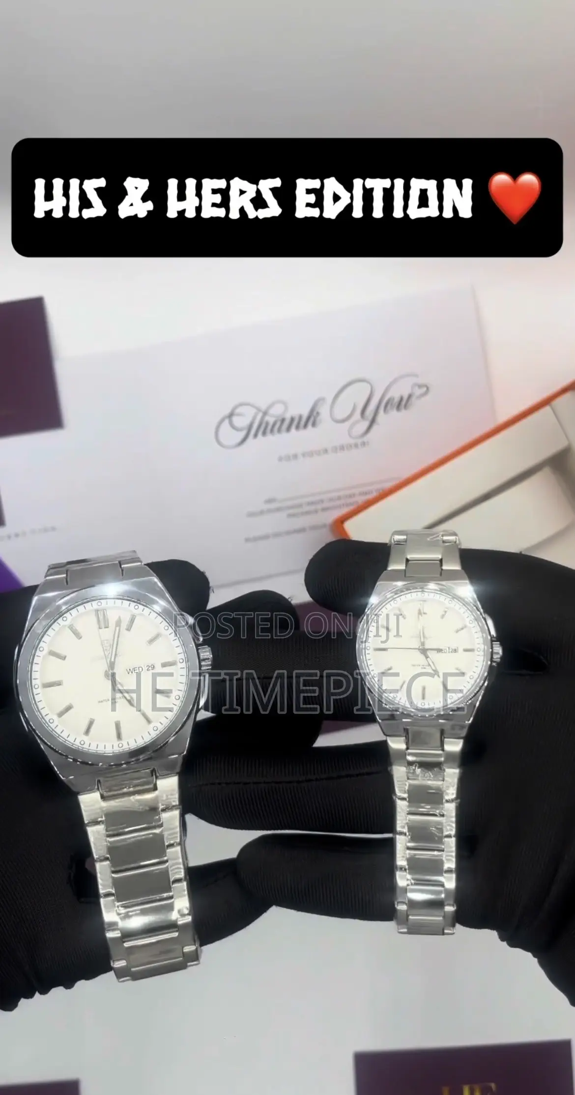 Poedagar Watch for HIS & HER