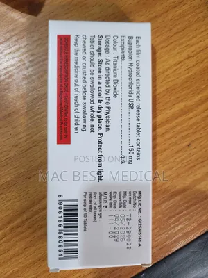 Bupropion Hydrochloride 150mg