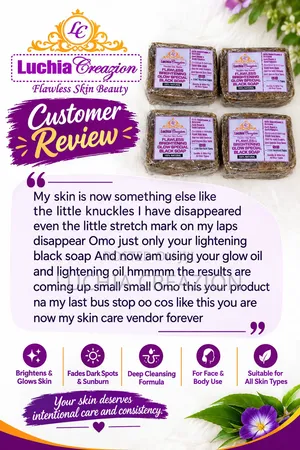 Flawless Brightening Glow Special Black Soap + Free Gifts