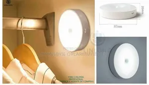 Intelligent Induction Sensor Lamp 2-in-1 White & Warm Light